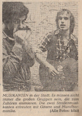 Street festival Schriesheim 1982