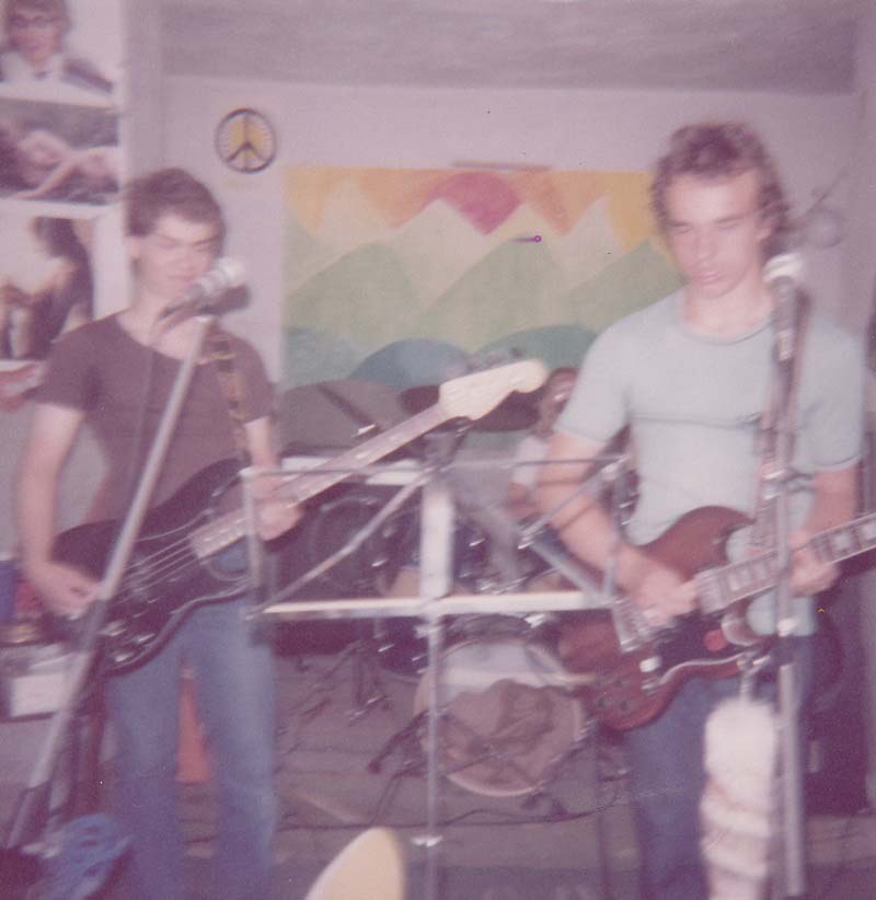 Mithrandir in their first line-up in the rehearsal room (1), 1982