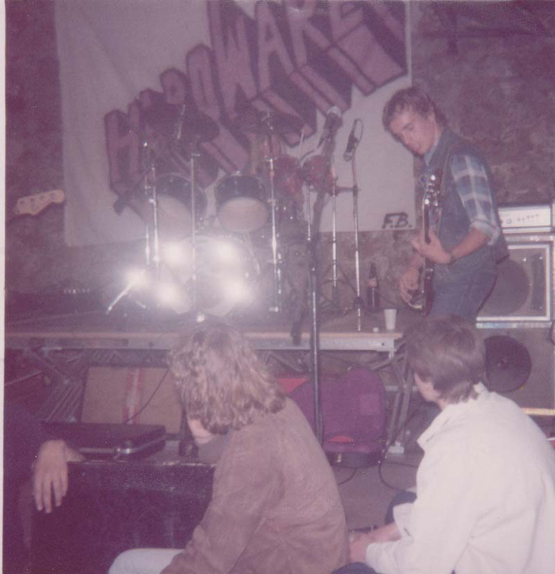 Mithrandir in their first line-up - concert at Zehntkeller in Schriesheim (3), 1982