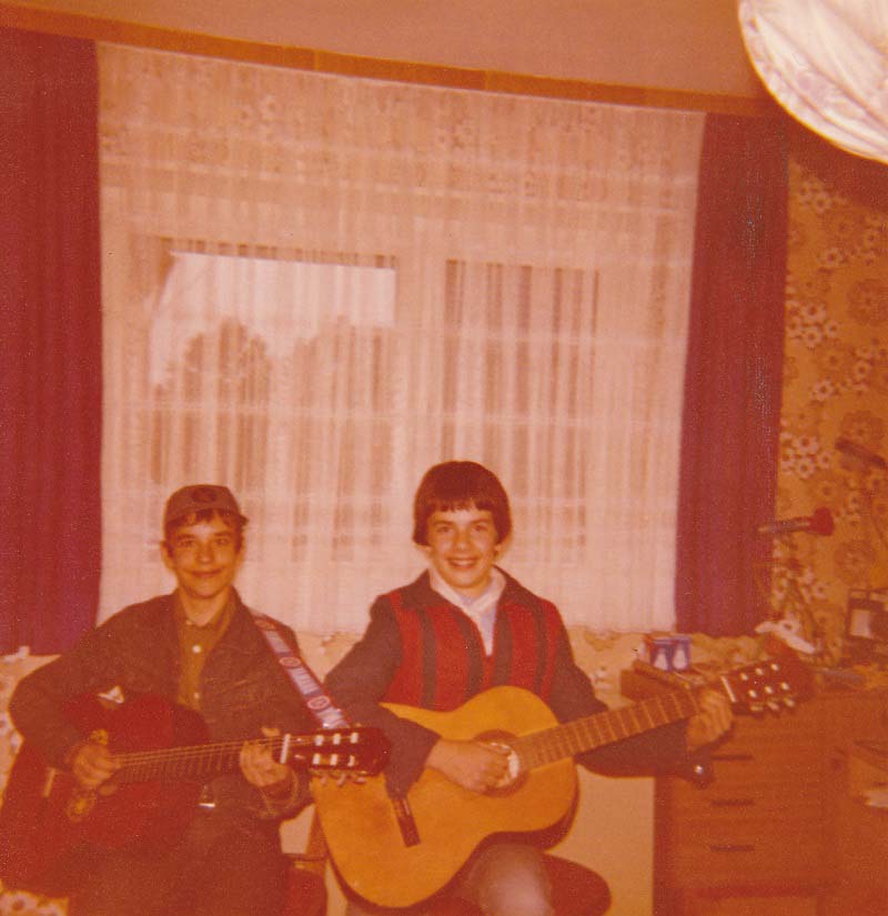 Rütze и мне на первых шагах с песнями Beatles, 1979