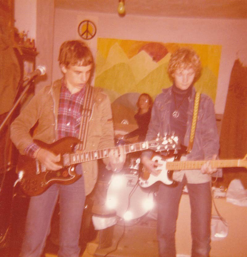 The Connection in their second line-up in the rehearsal room (3), 1980