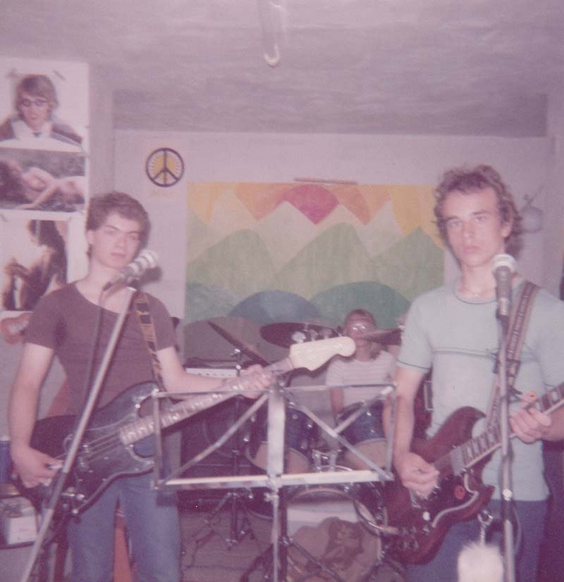 Mithrandir in their first line-up in the rehearsal room (2), 1982