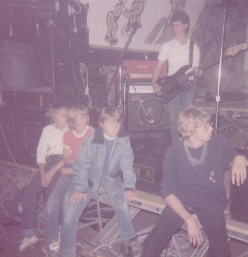 Mithrandir in their first line-up - concert at Zehntkeller in Schriesheim (1), 1982